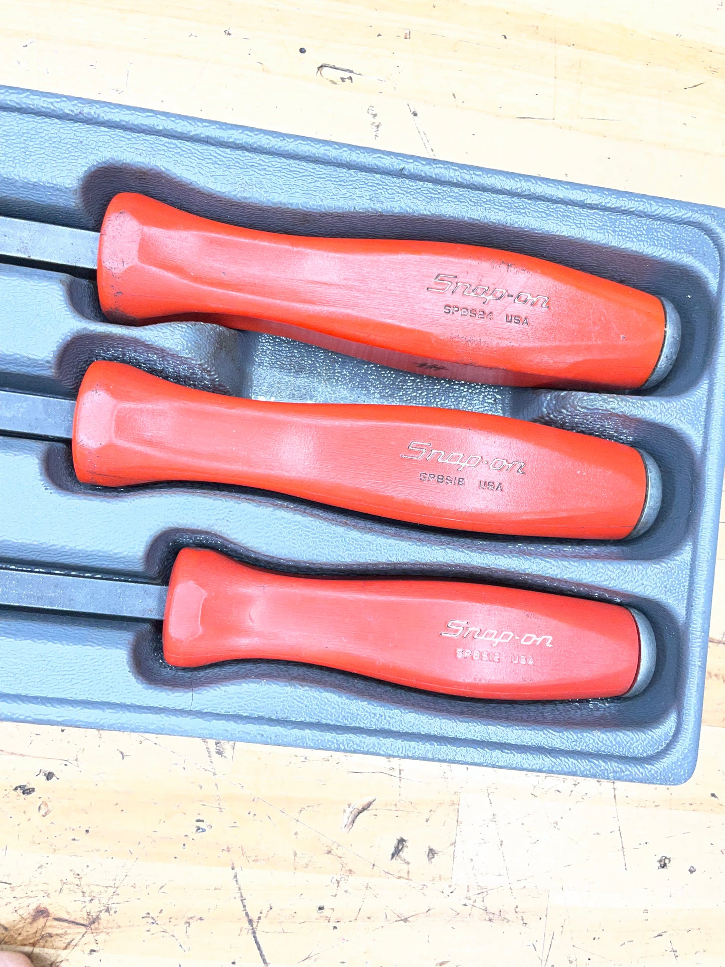 Snap On Striking Prybar Set 4pc. USA SPB704
