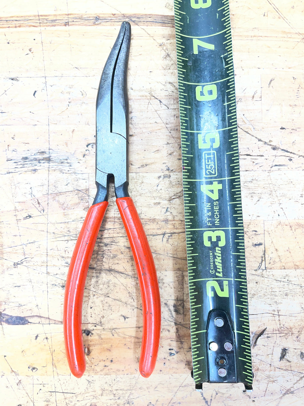 Knipex Bent Wave Needlenose Pliers 38-200 GERMANY