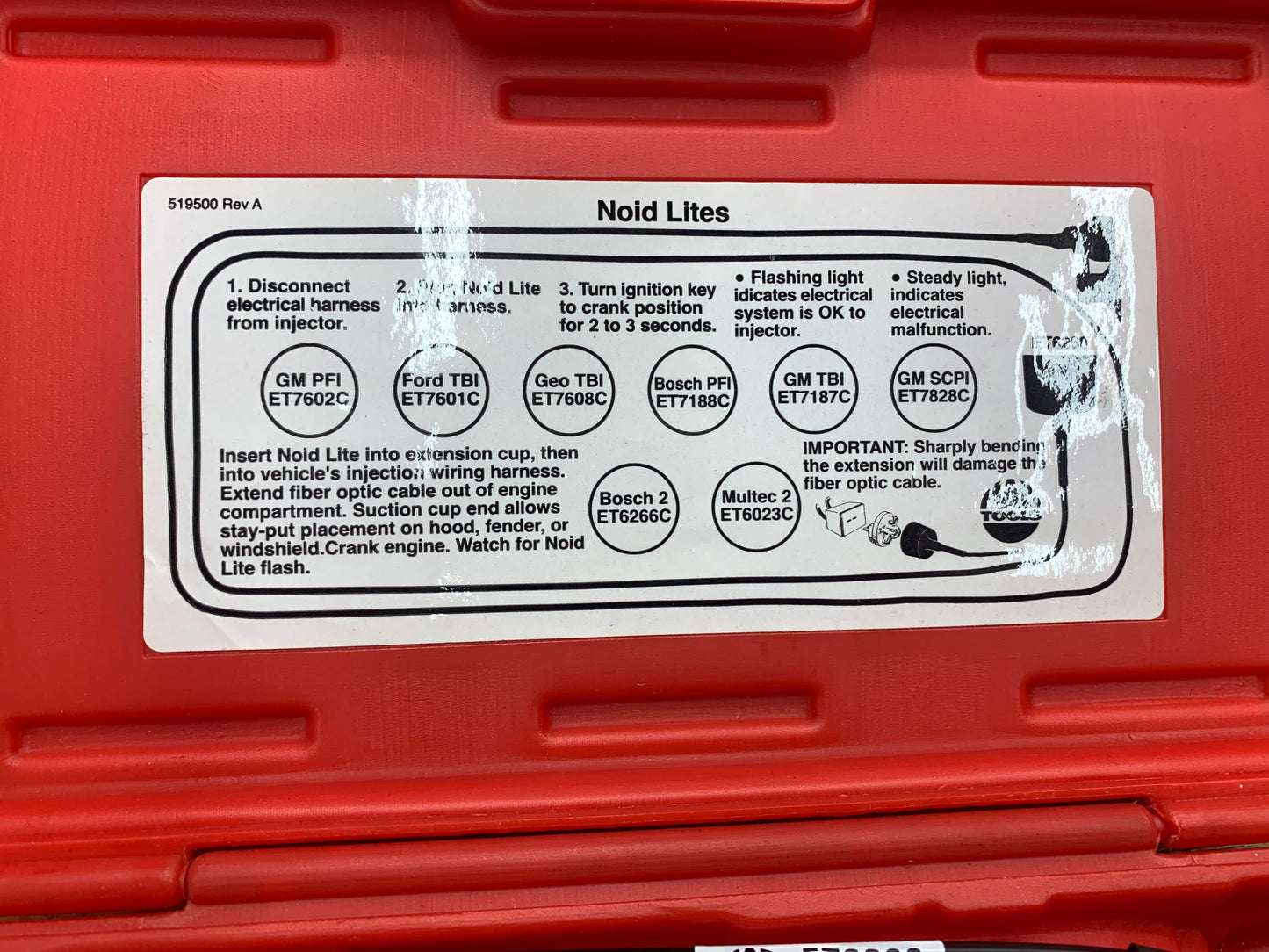 Mac Tools Noid Light Set ET3050D