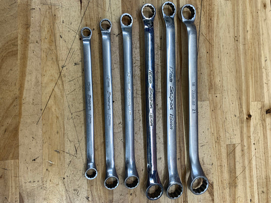 Snap On Metric Offset Box Wrench Set 6pc