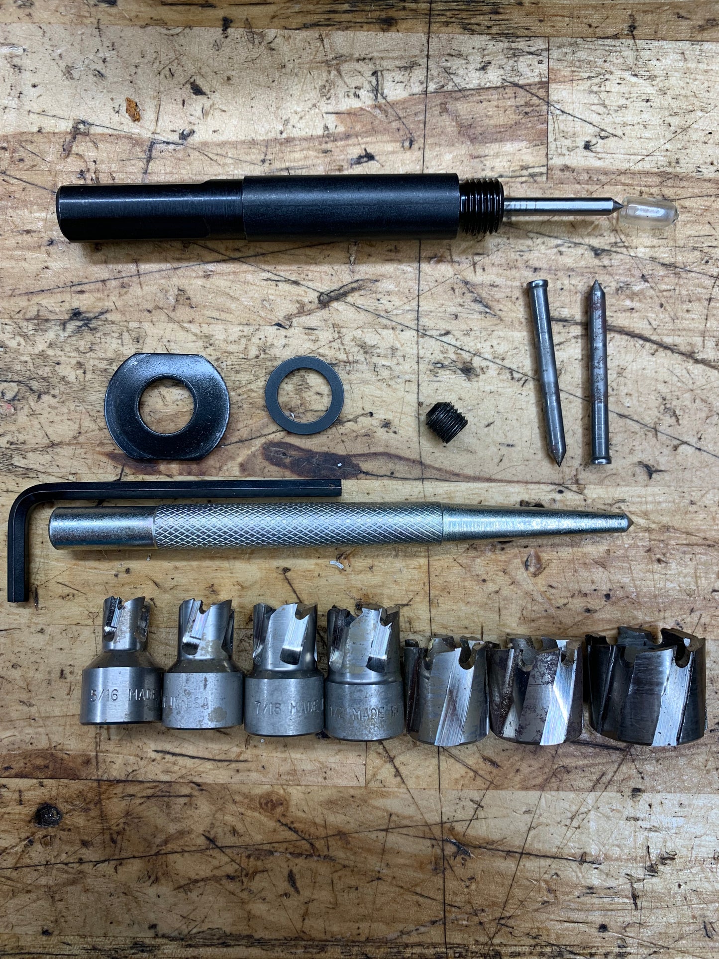 Mac Tools Rotabroach Sheet Metal Hole Cutter Set HC115