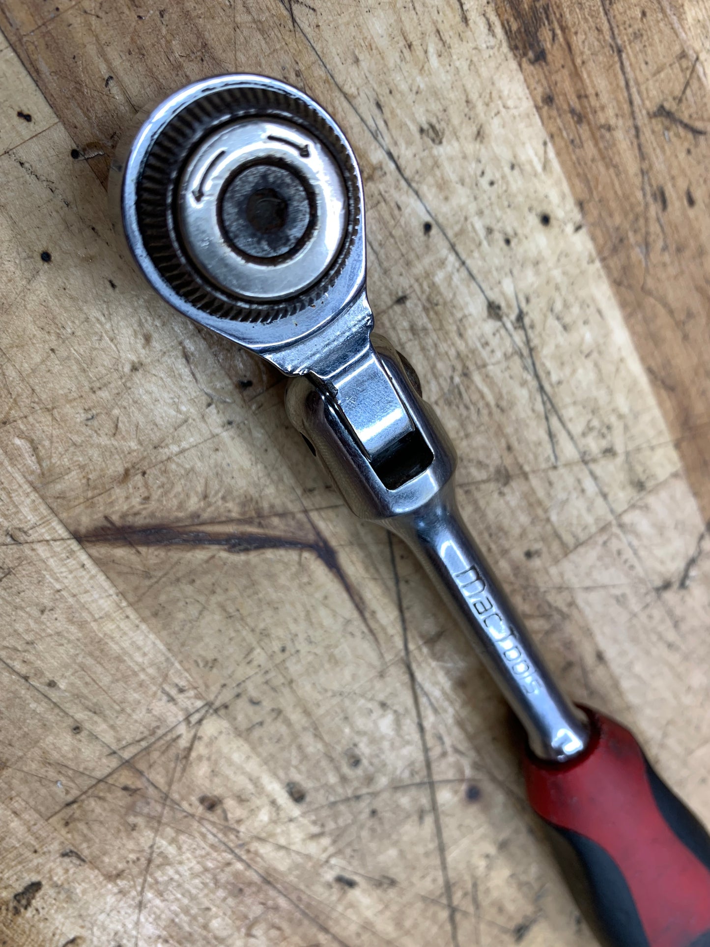 Mac Tools 1/4" Flex Head Ratchet MRR6FPA USA