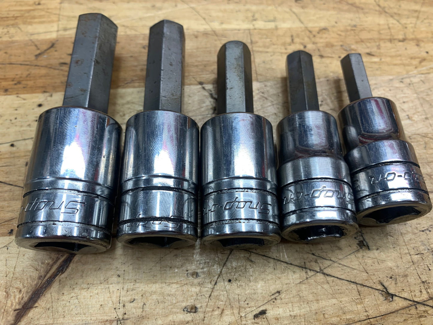 Snap On SAE 1/2” Hex Allen Socket Set 5pc