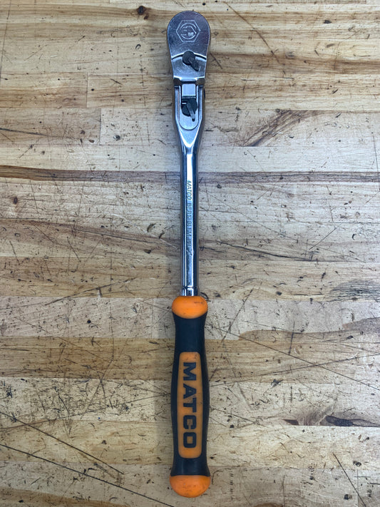 Matco 3/8" Locking Flex Head Ratchet USA BFR128LFM
