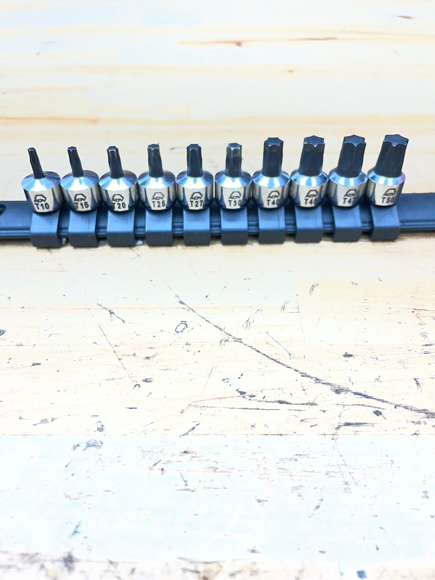 Matco 1/4” Low Profile Stubby Torx Bit Socket Set T10-T50 10pc SA1TX10VA