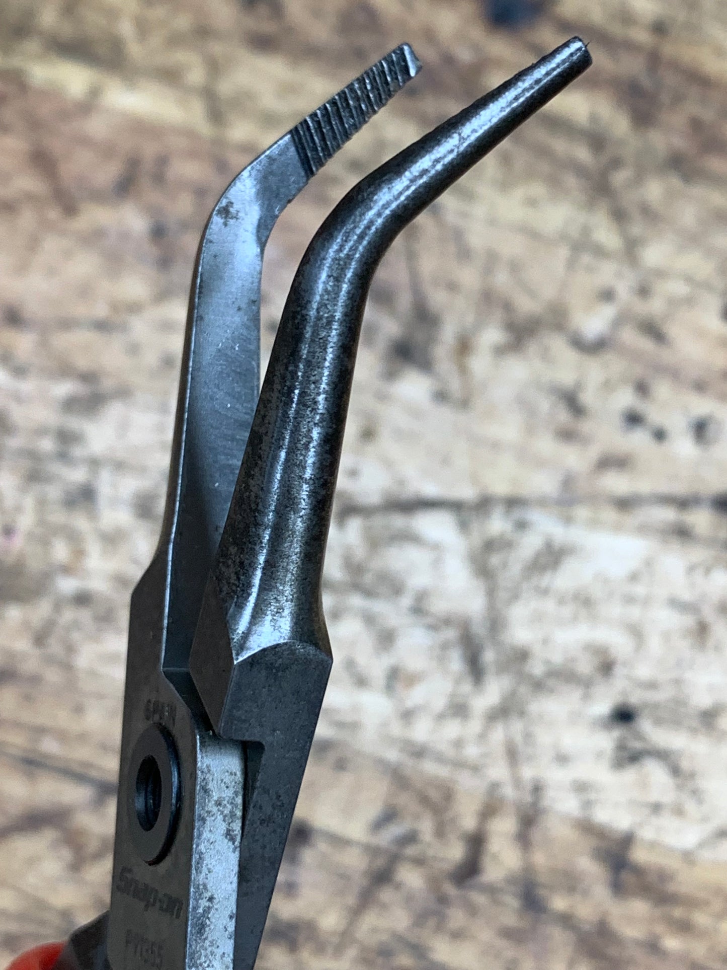 Snap On Precision Bent Needle Nose Pliers P91355