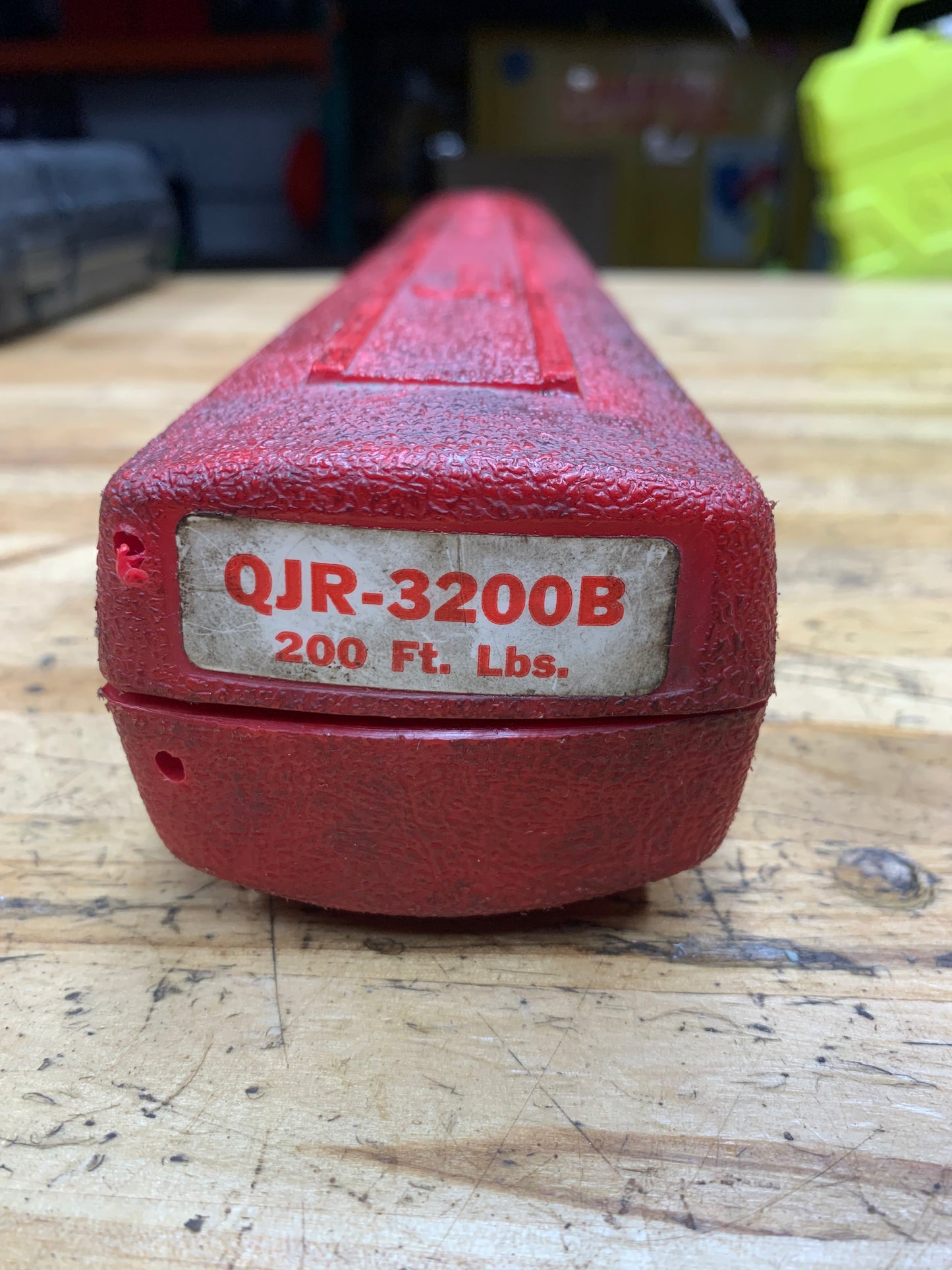Snap On 1/2” Click Style Torque Wrench 30-200 Ft Lb. USA QJR3200B