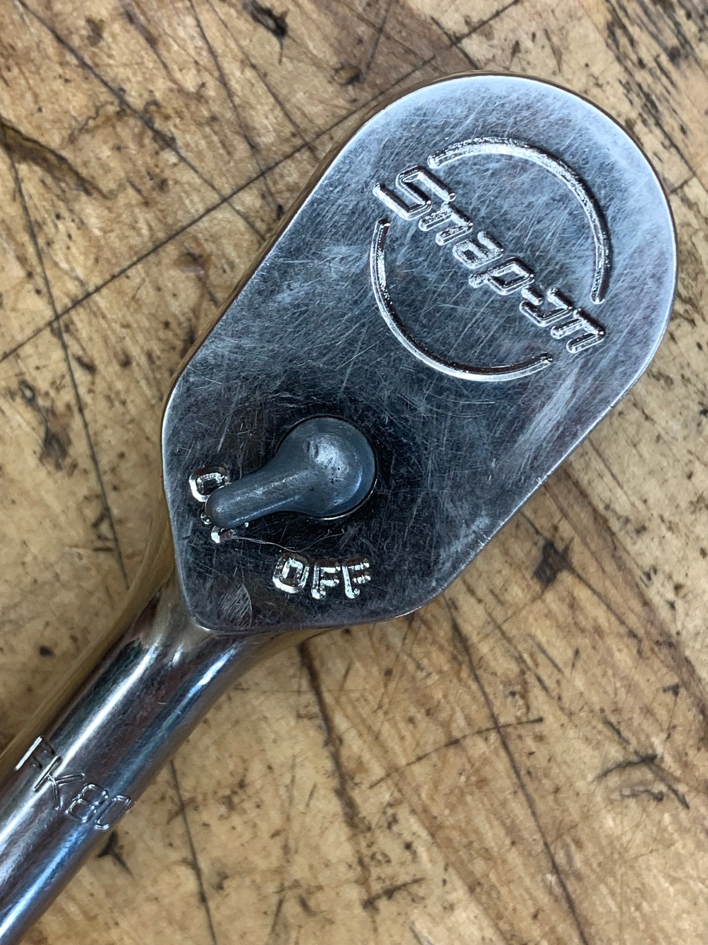 Snap On 3/8" Stubby Ratchet Fine Tooth USA FK80