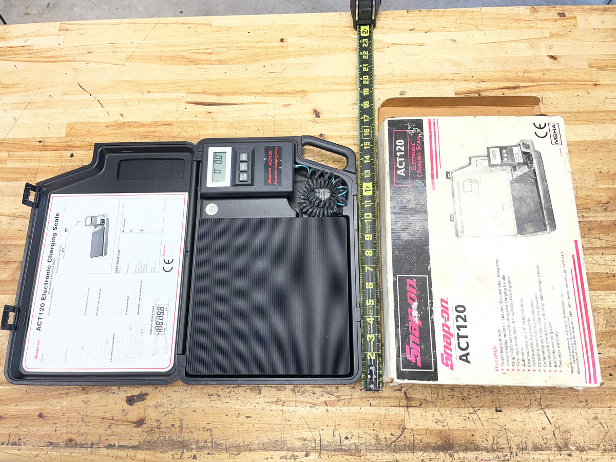 Snap On Electronic Charging Refrigerant Scale ACT120