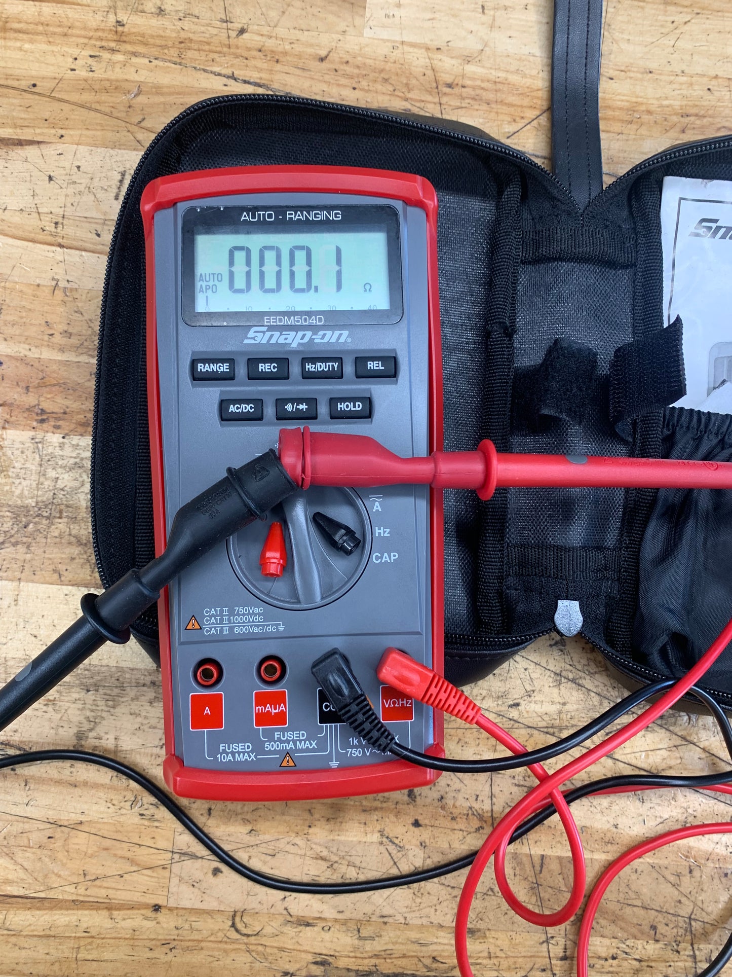 Snap On Digital Multimeter EEDM504D