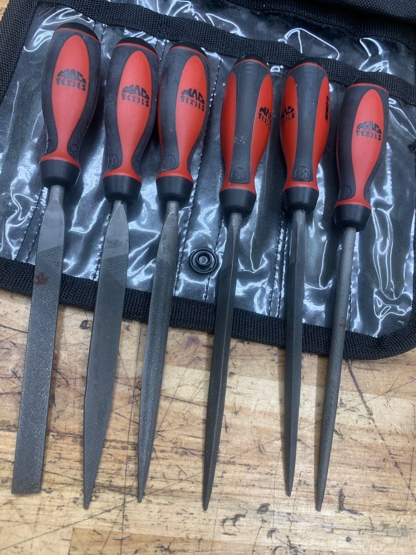 Mac Tools 6pc Mini File Pouch Set SMMF6