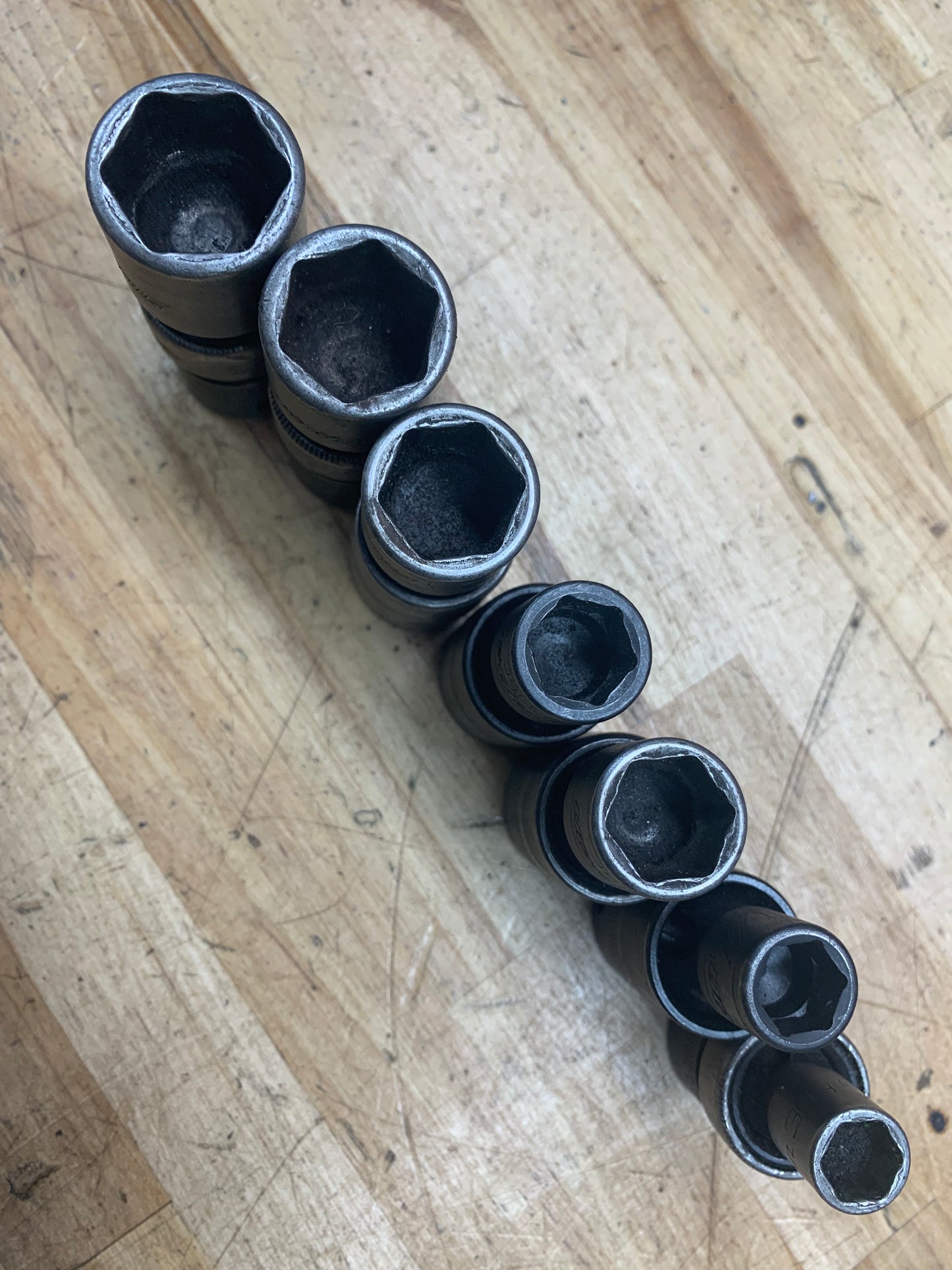 Snap On SAE Impact swivel universal impact socket set 207IPF