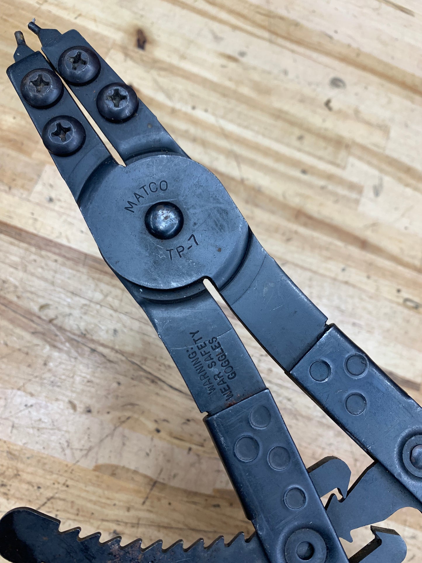 Matco XL Snap Ring Transmission Pliers TP-7