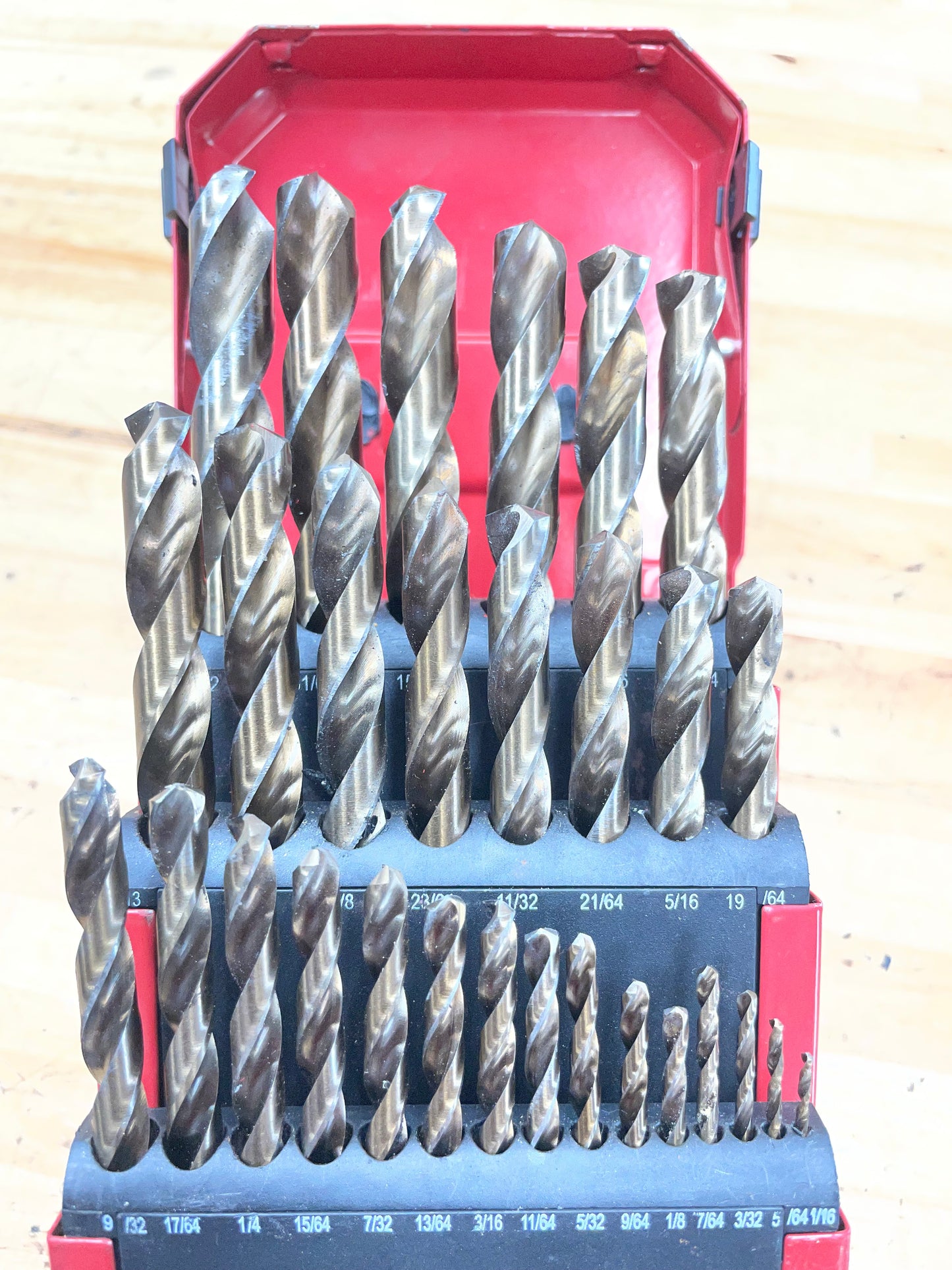 Mac Tools 29pc Cobalt Drill Bit Set Index 6338DSA