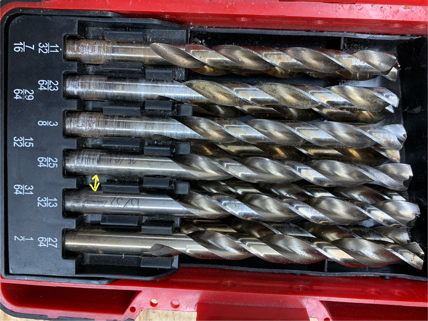 Mac Tools 29pc Cobalt Grade Drill Bit Set 6338DSB