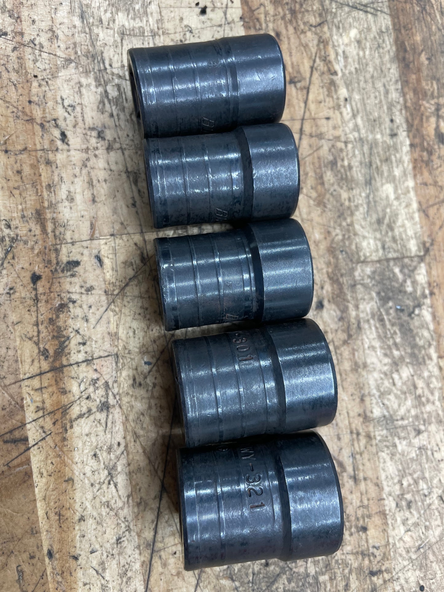 Blue Point Rounded Nut/Bolt Extractor Set Twist Socket 5pc USA