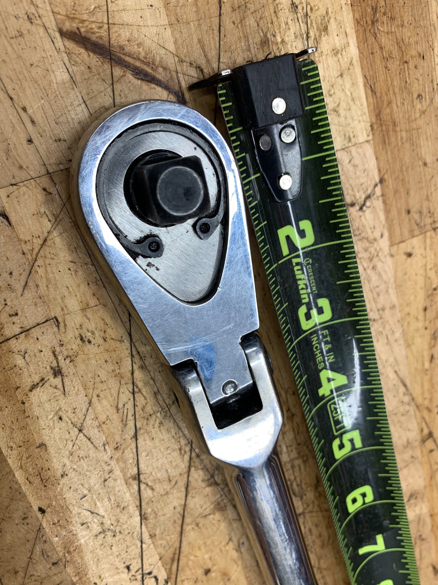 Cornwell 1/2" Drive XL Flex Head Ratchet SRF80L