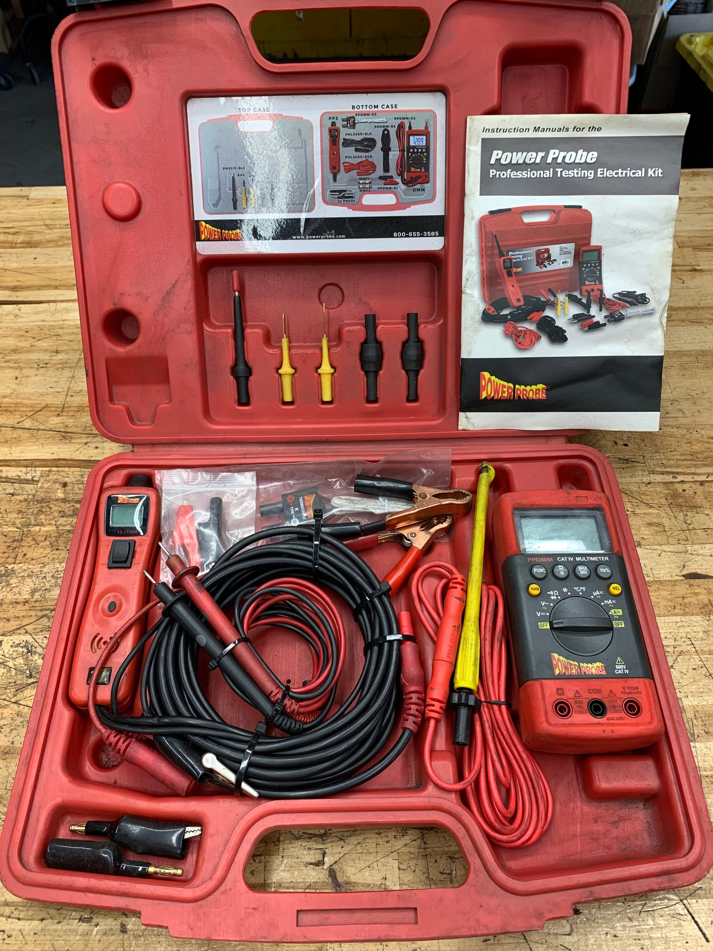 Power Probe Professional Testing Electrical Kit PPROKIT01