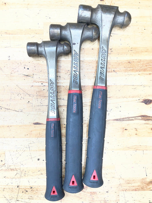 Mac Tools Anti Vibe Ball Peen Hammer Set 3pc
