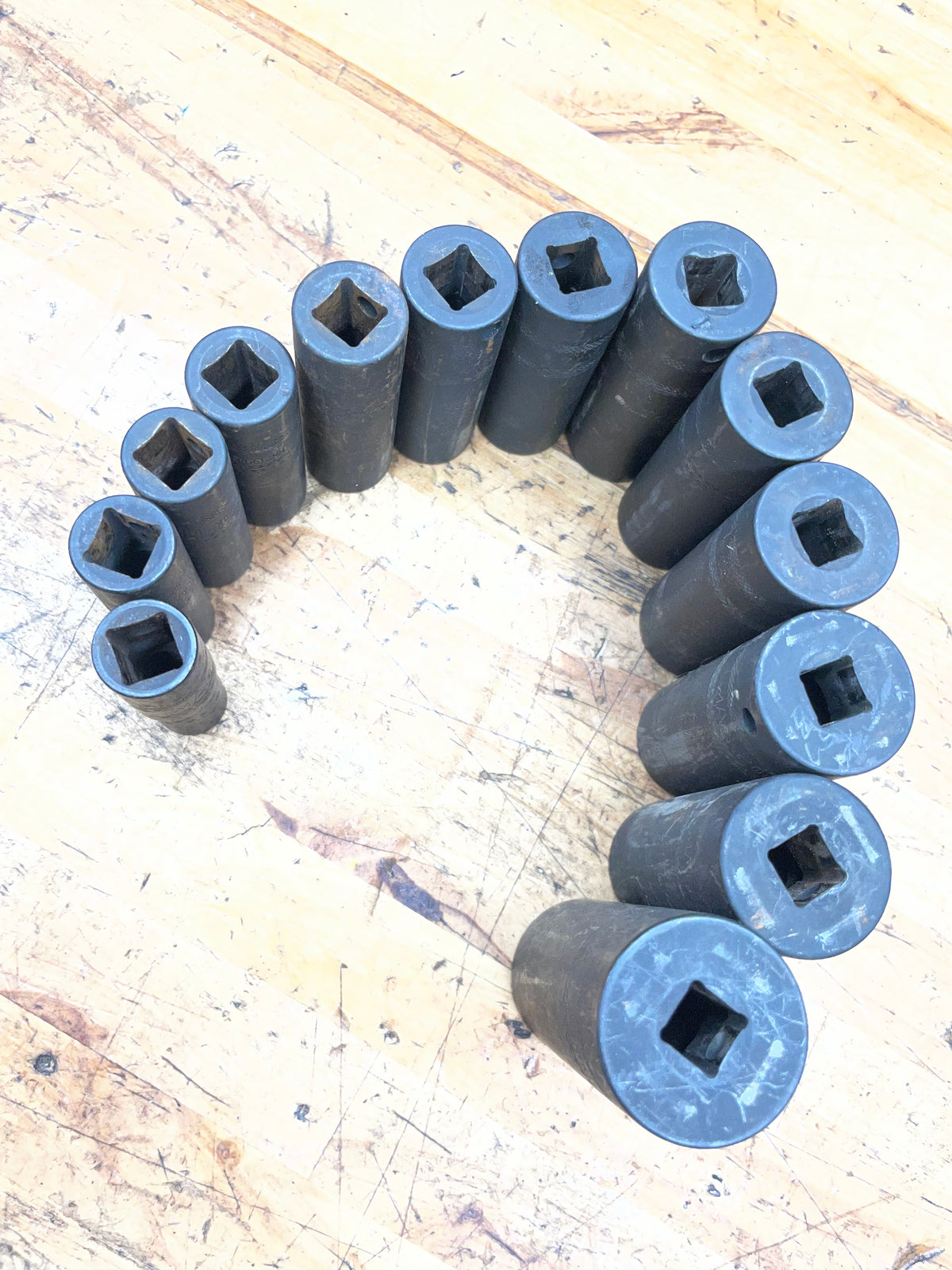 Mac Tools 3/8” Metric Impact Deep Socket Set 13pc 10-23mm SXDPGM146BR*