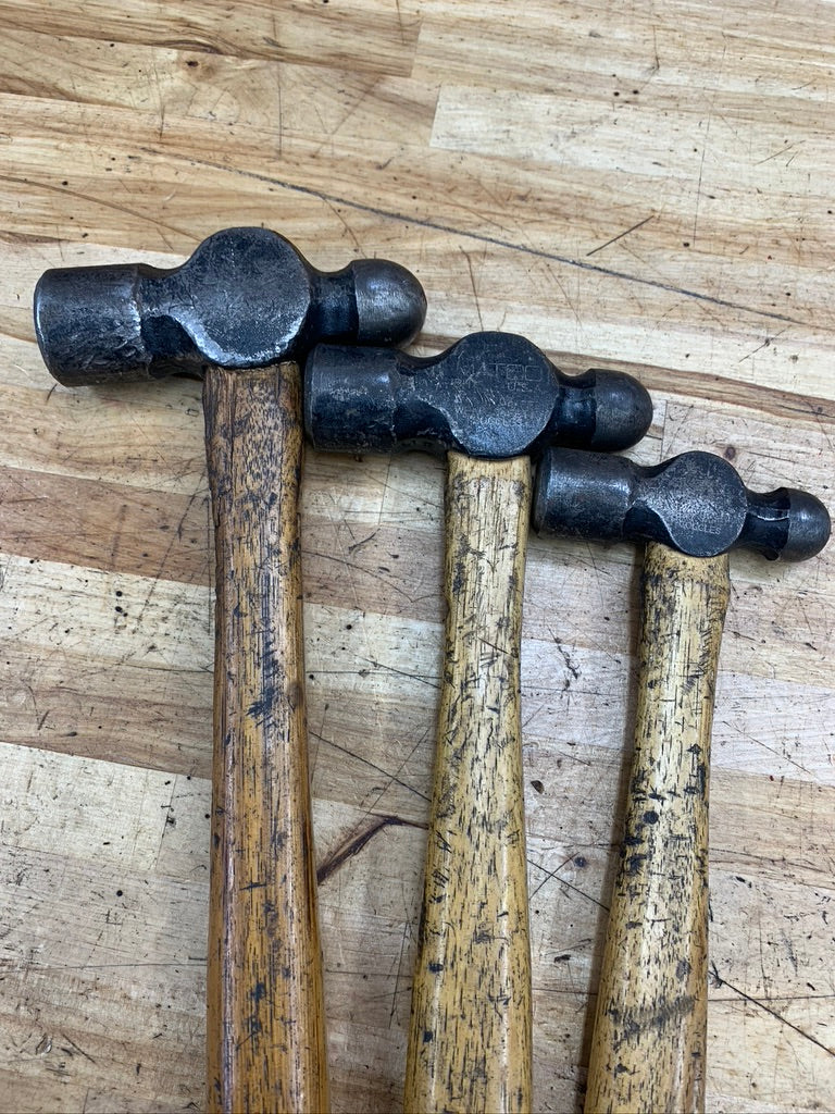 Matco Ball Peen Hammer set 3pc 8oz 16oz 24oz