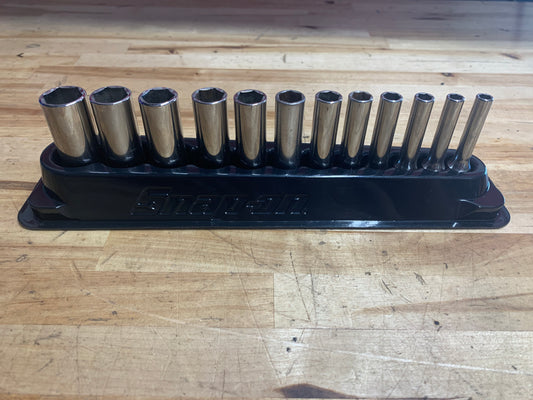 Snap On 1/4" Deep Metric Socket Set.  111STMMDY