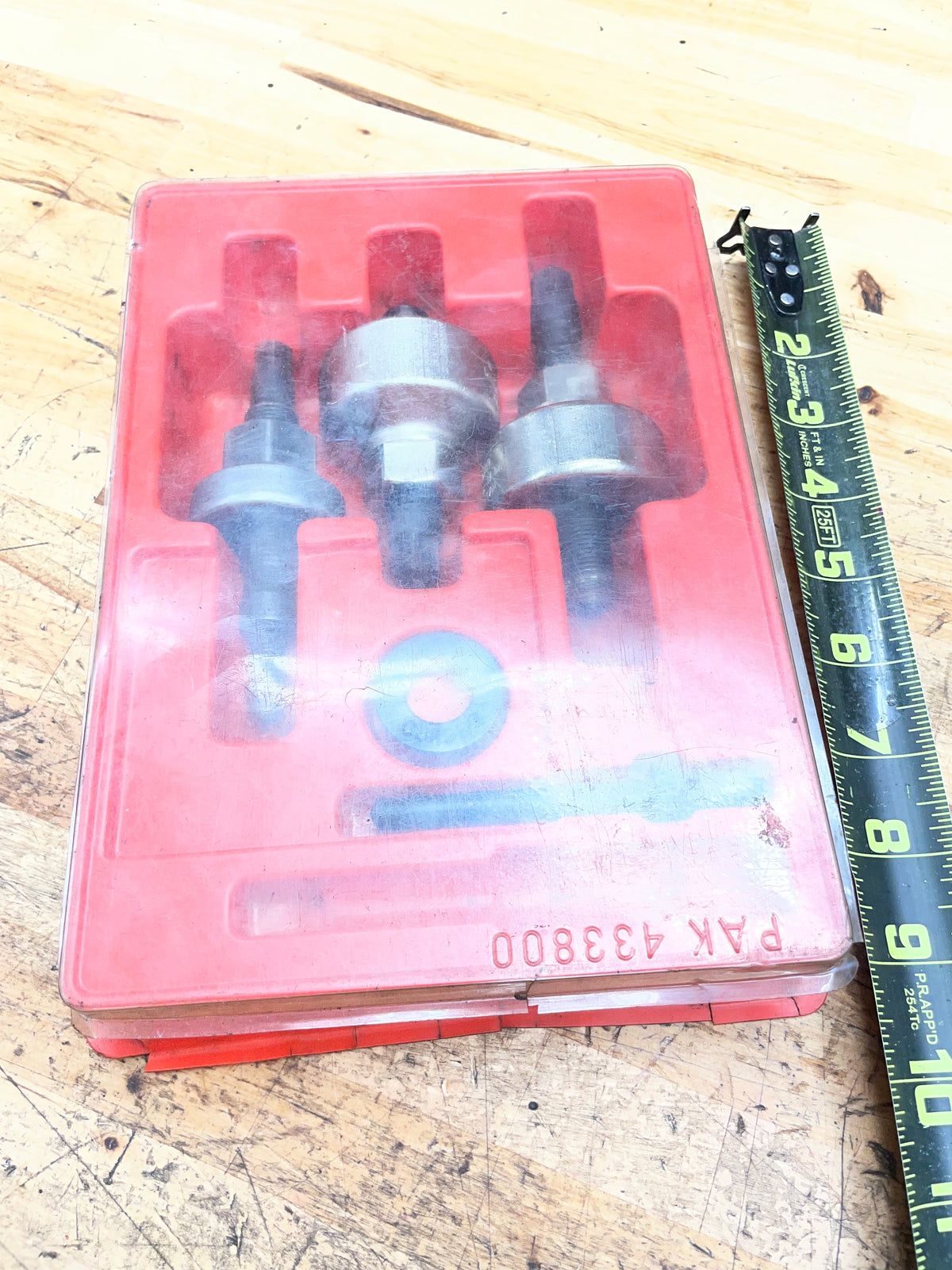 Snap On Power Steering Pulley Puller Installer Tray Set CJ3PSA