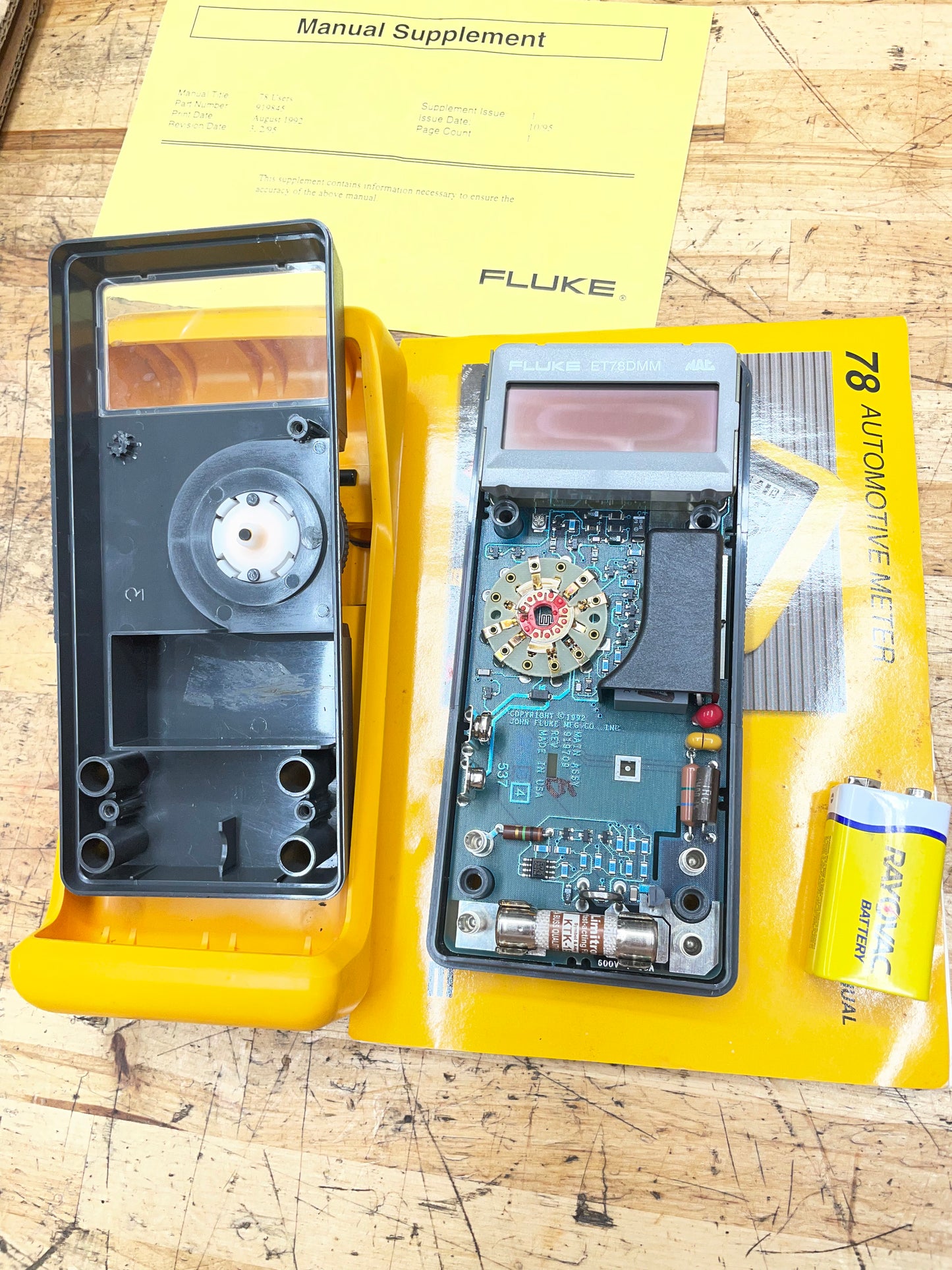 Mac Tools Fluke 78 Automotive Multimeter DMM USA