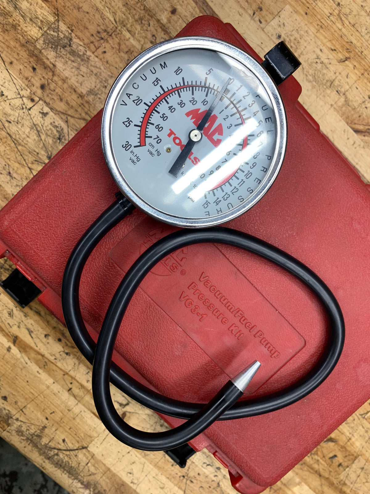 Mac Vacuum / Fuel Pressure Gauge VG3-1