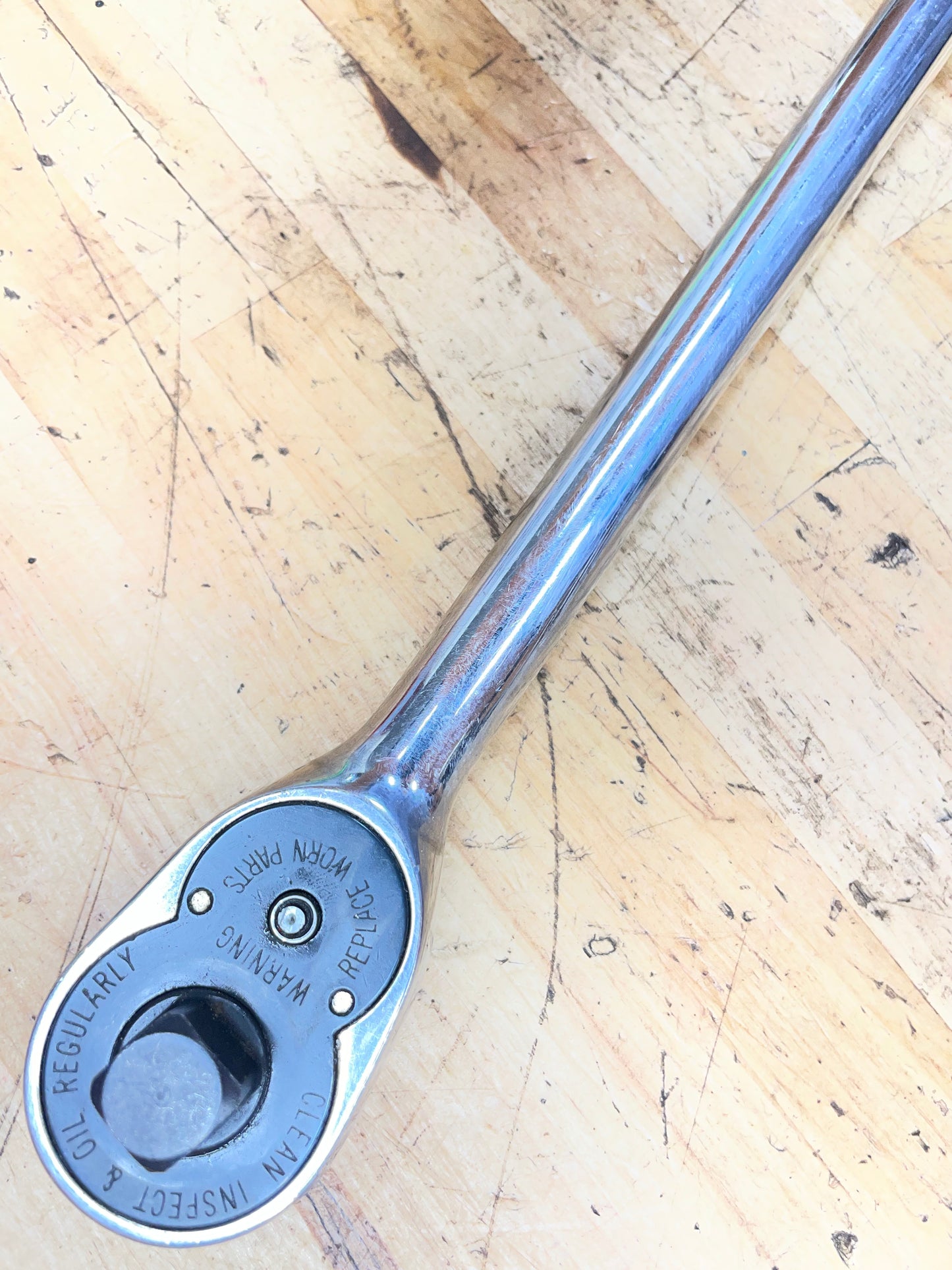 Snap On 1/2” Long Ratchet Vintage USA SL715