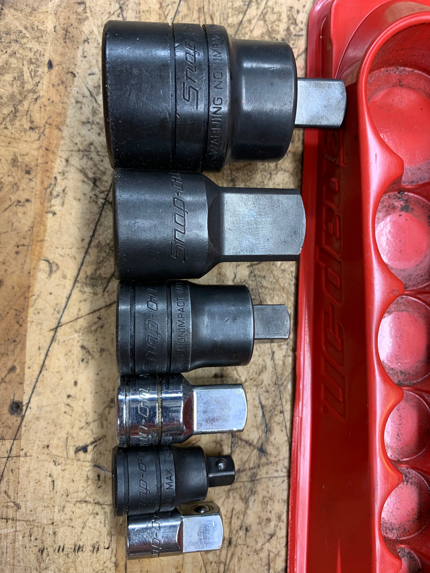 Snap On Square Adaptor Set 6pc. USA 1206GS