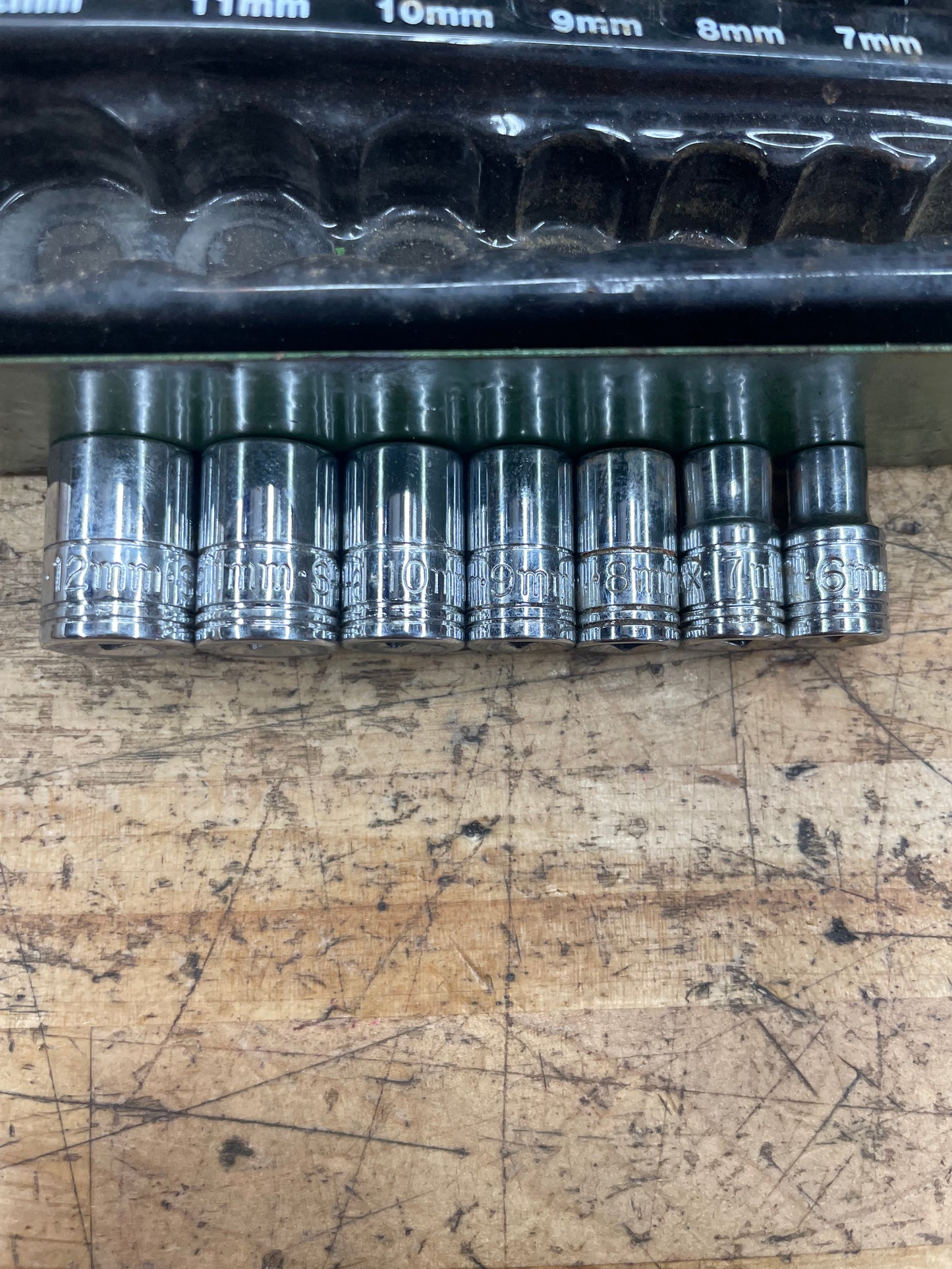 SK 1/4” Socket And Ratchet Set SAE/Metric USA