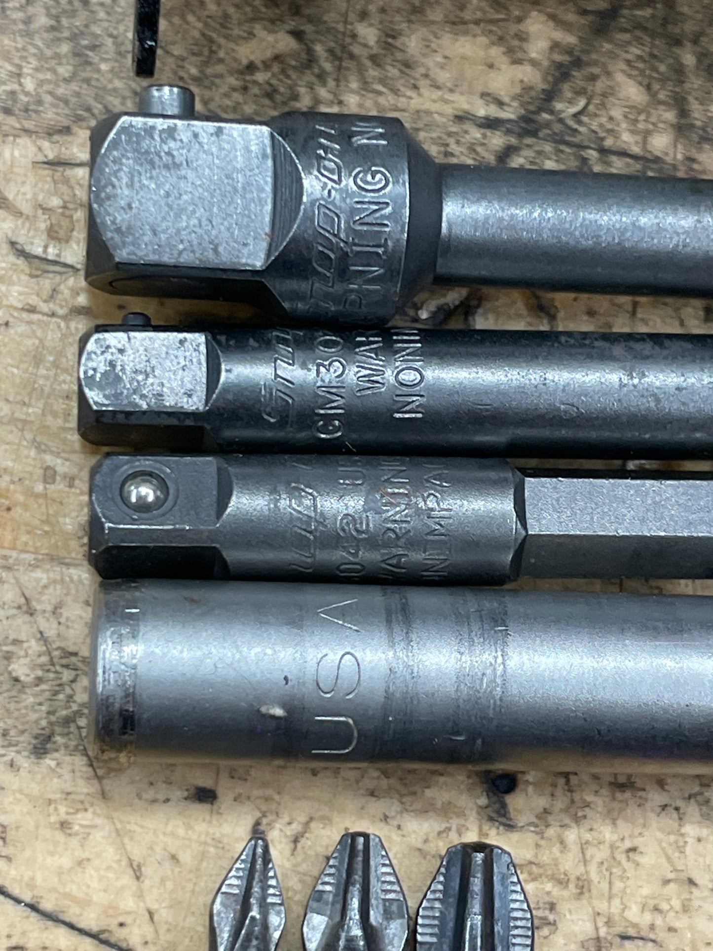 Snap On Hex Bit and Extenstion Set USA SDMEXT19K
