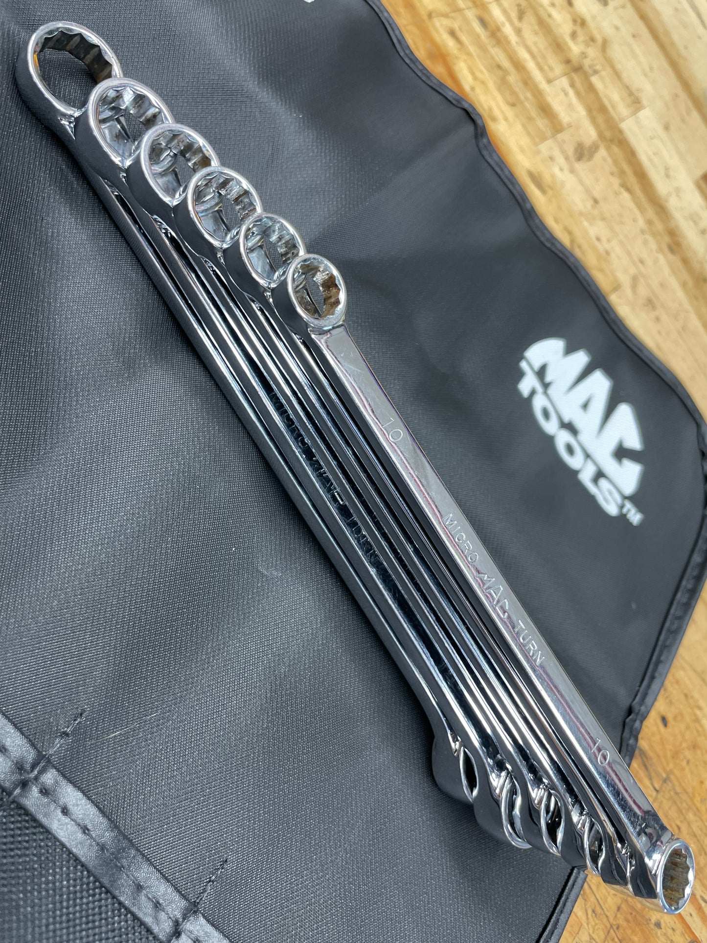 Mac Tools Metric Short Pattern Box Wrench Set 6pc 10-15mm USA