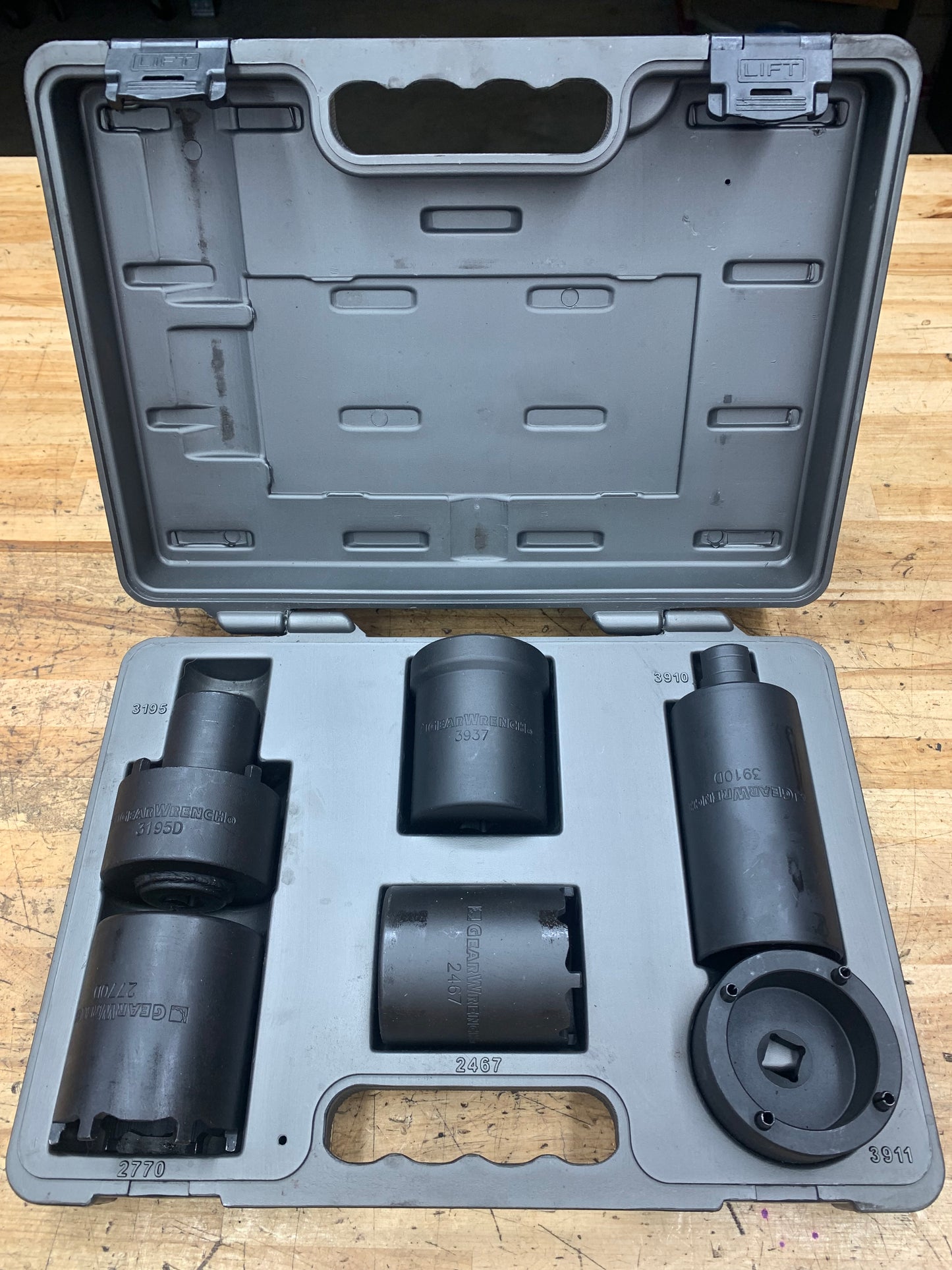Gearwrench 6pc Axle Spindle Nut Socket Set 41660D
