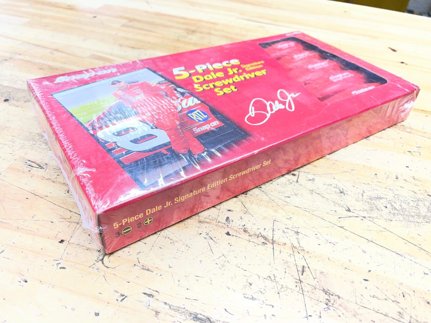 Snap On Dale Earnhardt Jr. Signature Edition 5pc Screwdriver Set NIB USA SDDX50RDJR