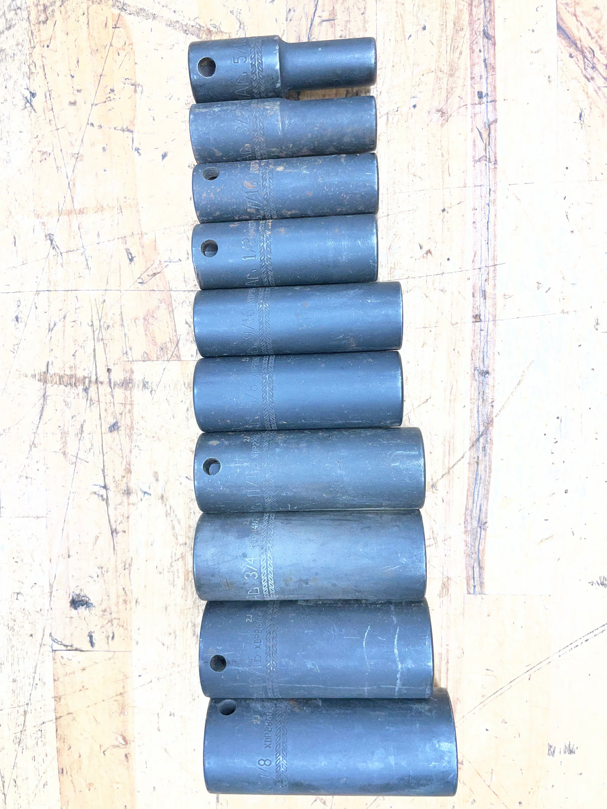 Mac Tools 3/8” SAE Impact Deep Socket Set 10pc 5/16”-7/8”
SXDPG106BR