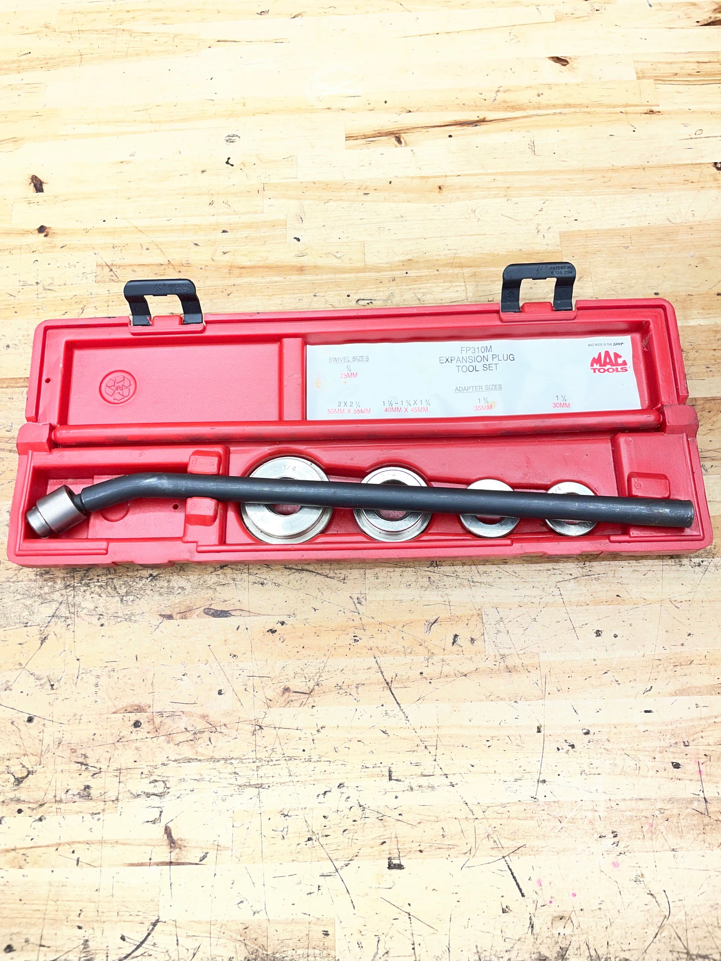 Mac Tools Freeze Plug Installer Expansion Plug Set USA FP310M
