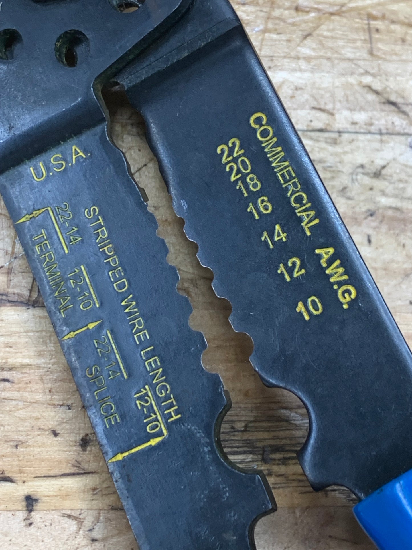 Blue Point Stripping Crimping Pliers PWC14