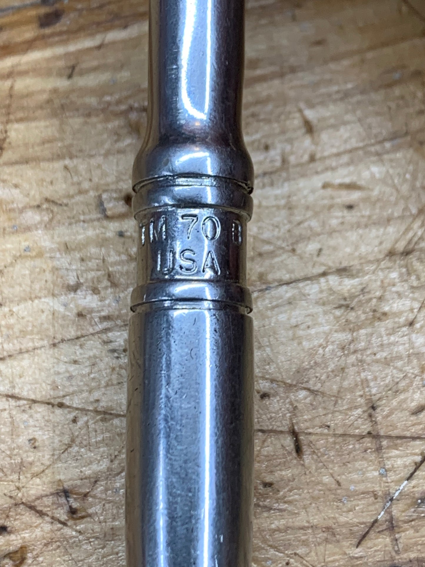 Snap On 1/4" Ratchet Vintage USA TM70B