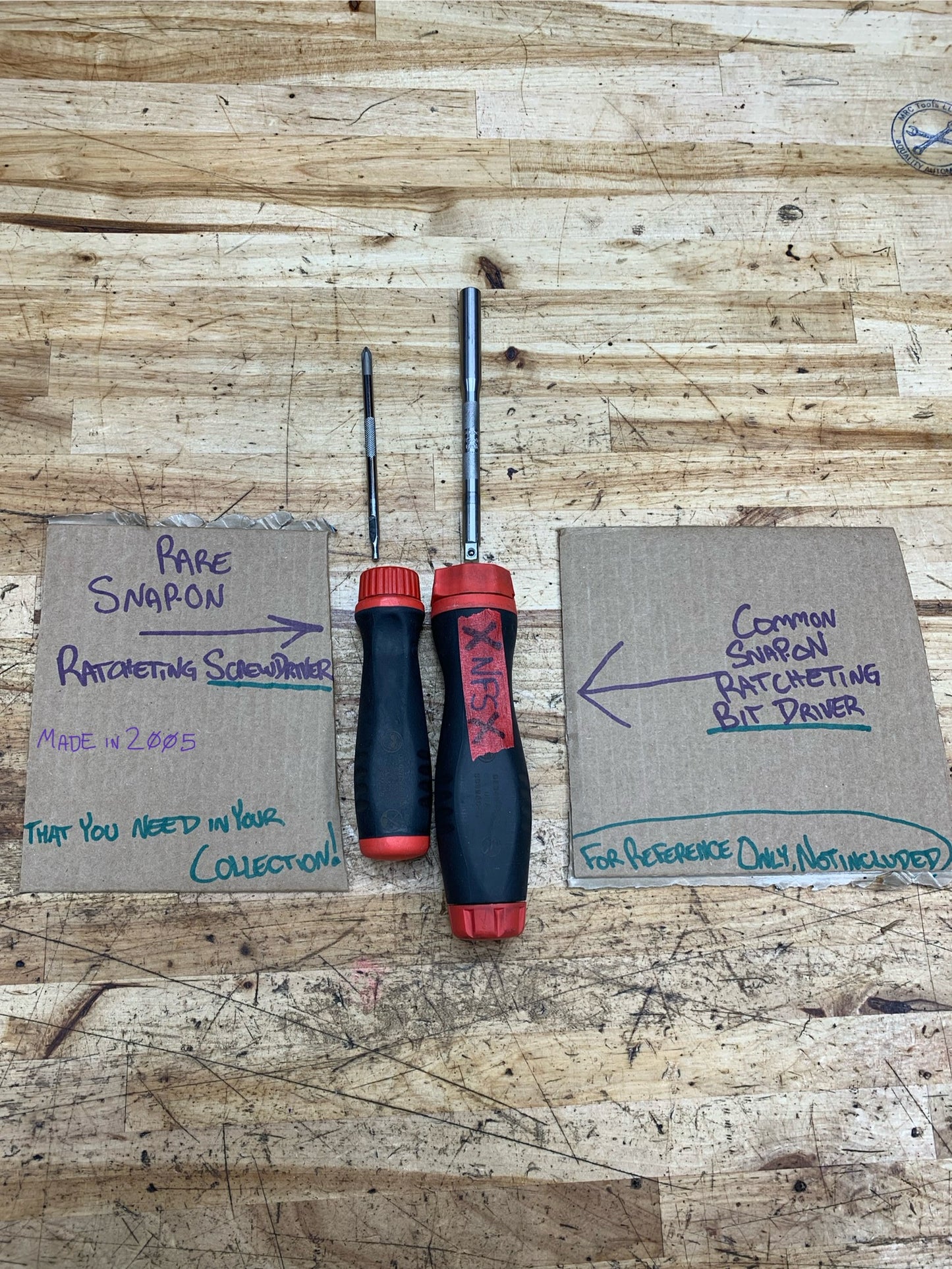 Snap On Ratcheting Screwdriver RARE USA SGRMINI