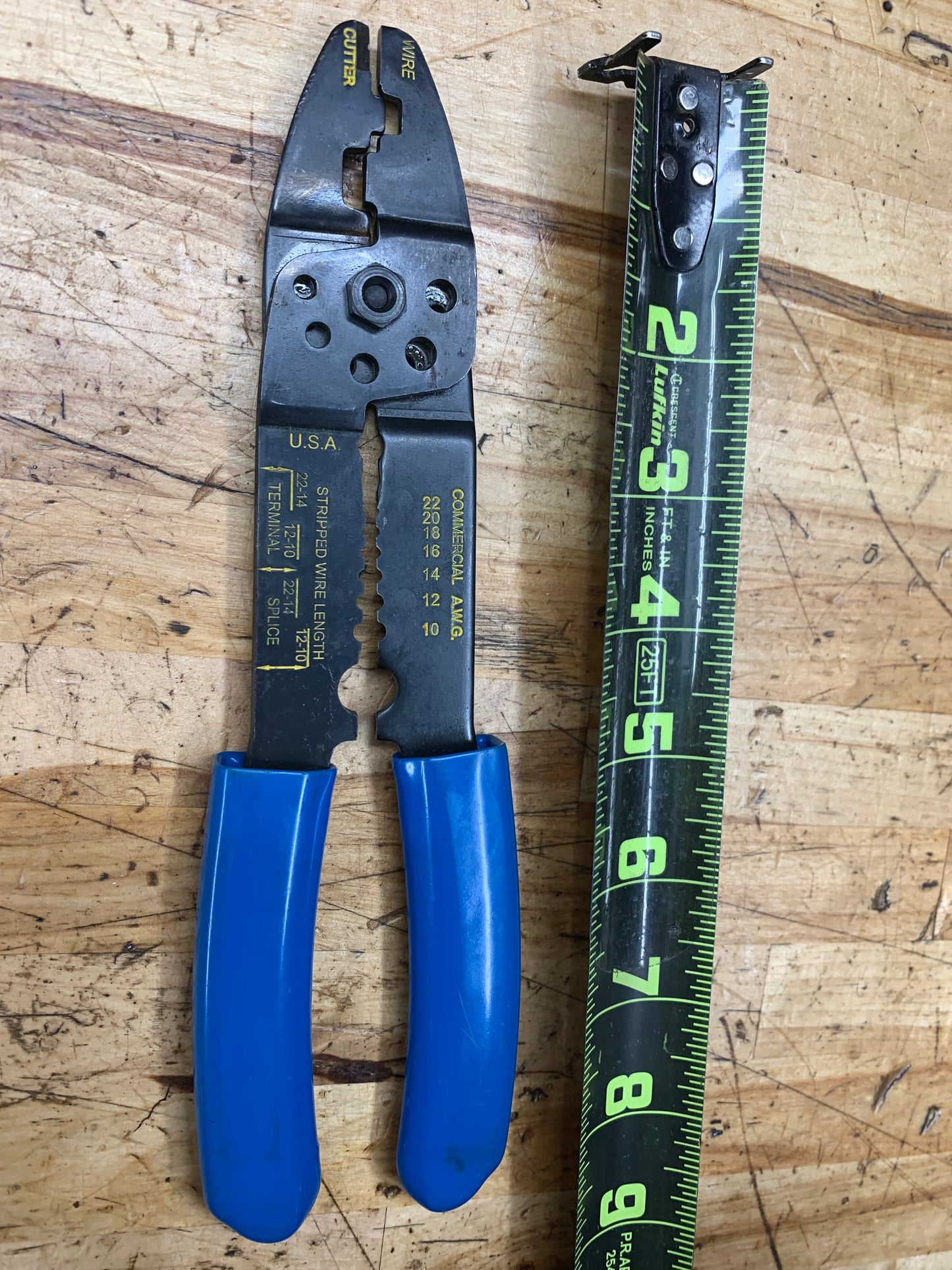 Blue Point Stripping Crimping Pliers PWC14