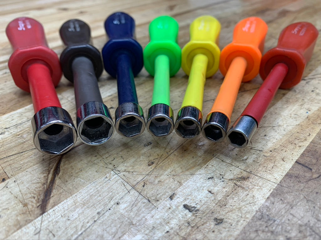 Snap On SAE Nut Driver Set 7pc Set