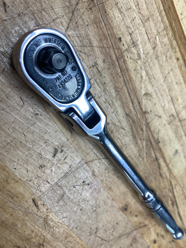 Snap On 1/4" Flex Head Ratchet TM831