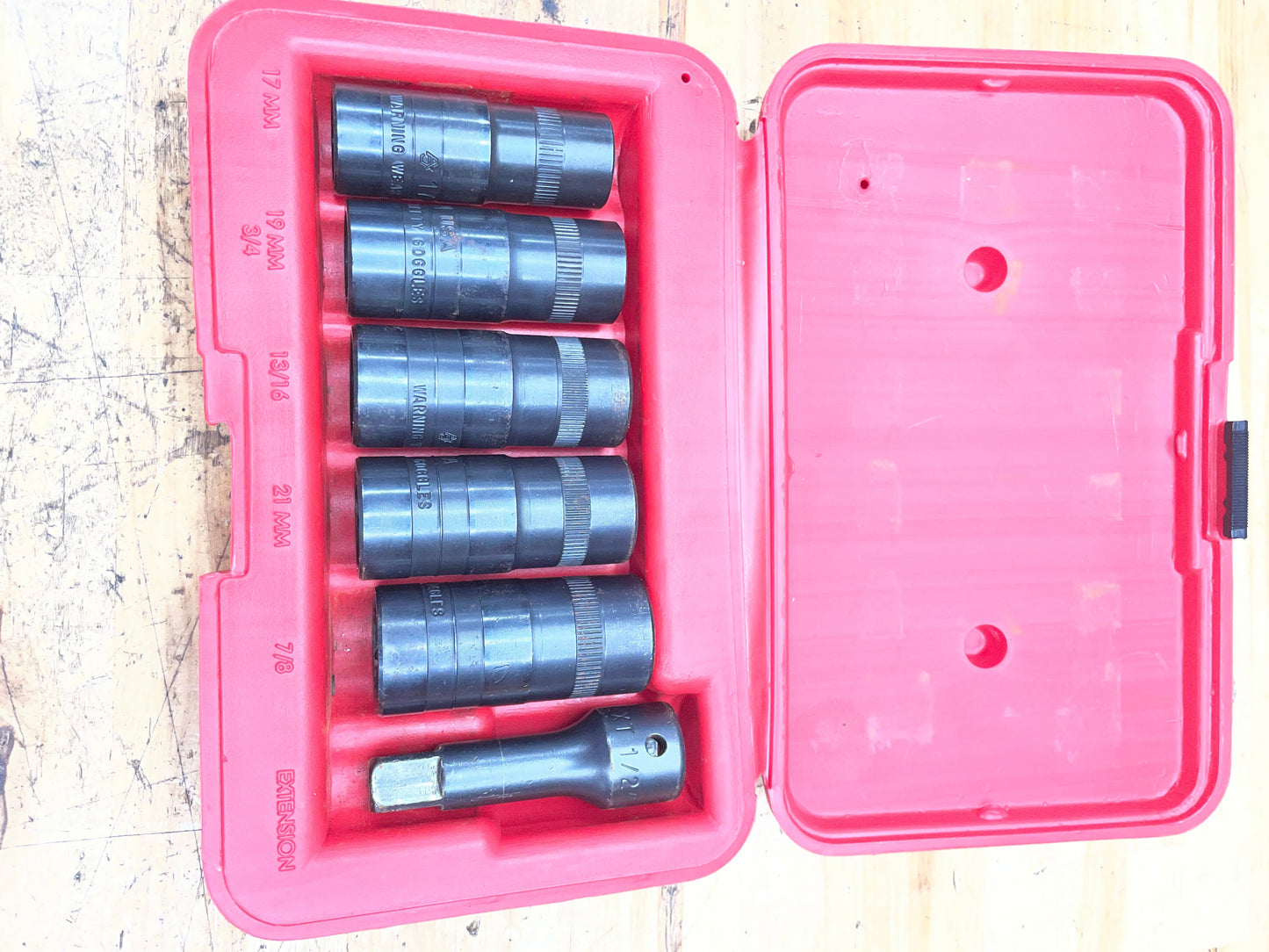 Ken Tool Wheel Flip Socket Set Lug/Extractor USA
