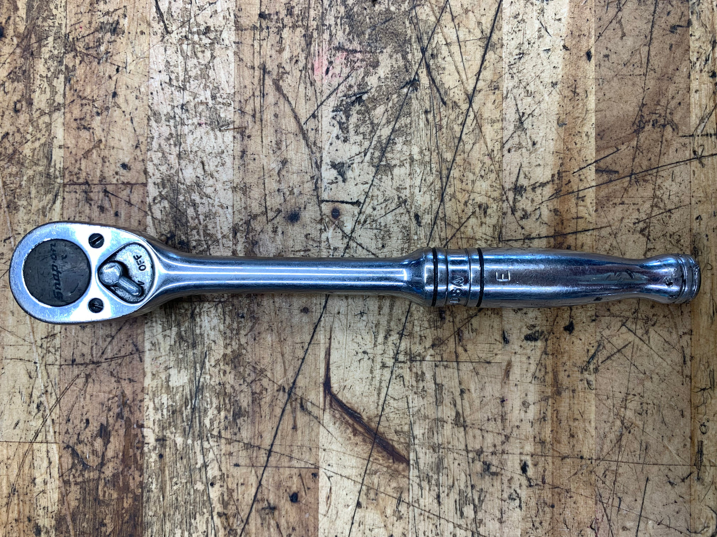 Snap On 3/8" Vintage Ratchet USA F71G