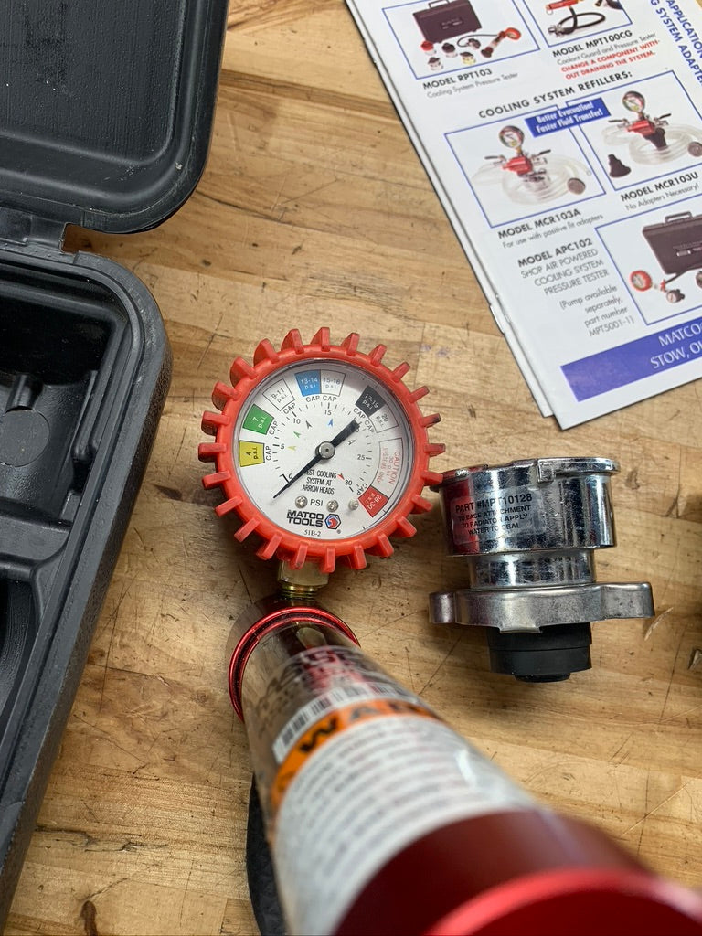 Matco cooling system pressure tester RPT103