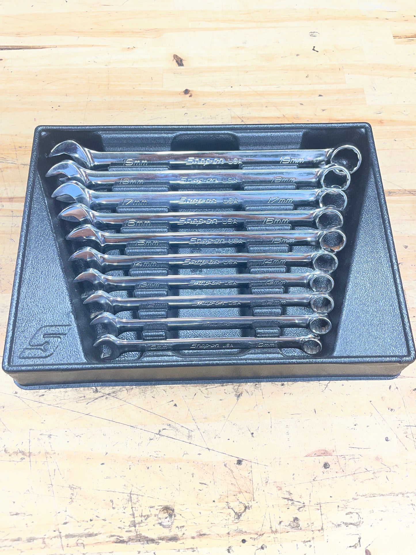 Snap On Metric Combo Wrench Set FD+ 10pc USA SOEXM710