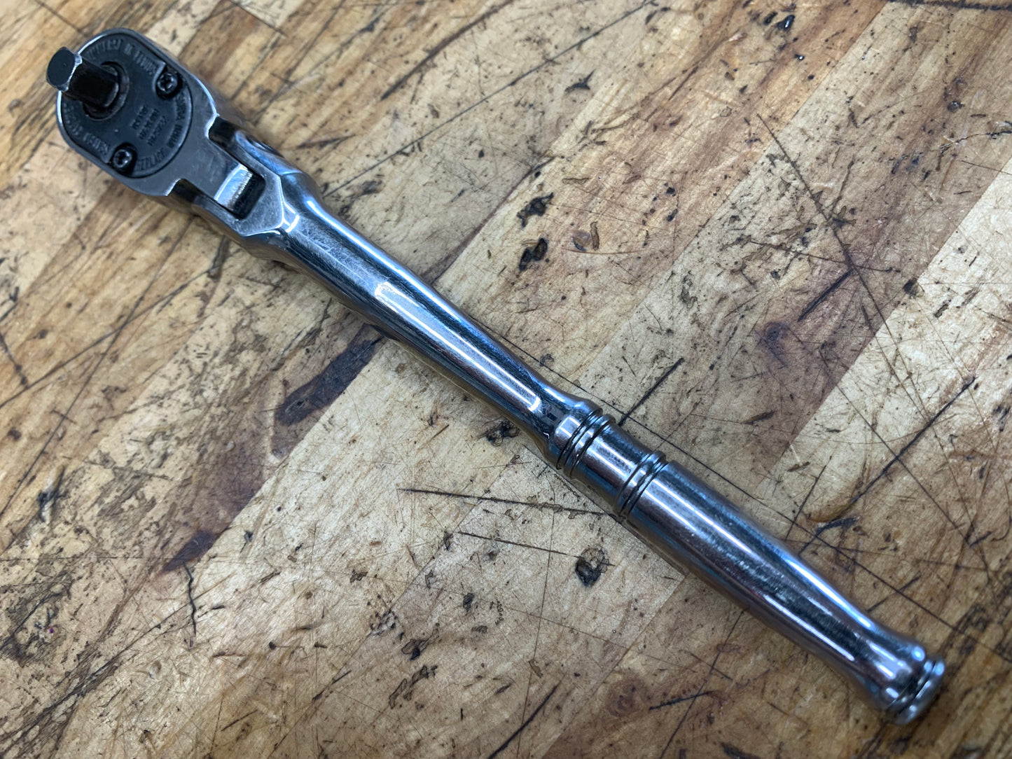 Snap On 1/4" Flex Head Ratchet USA TF72