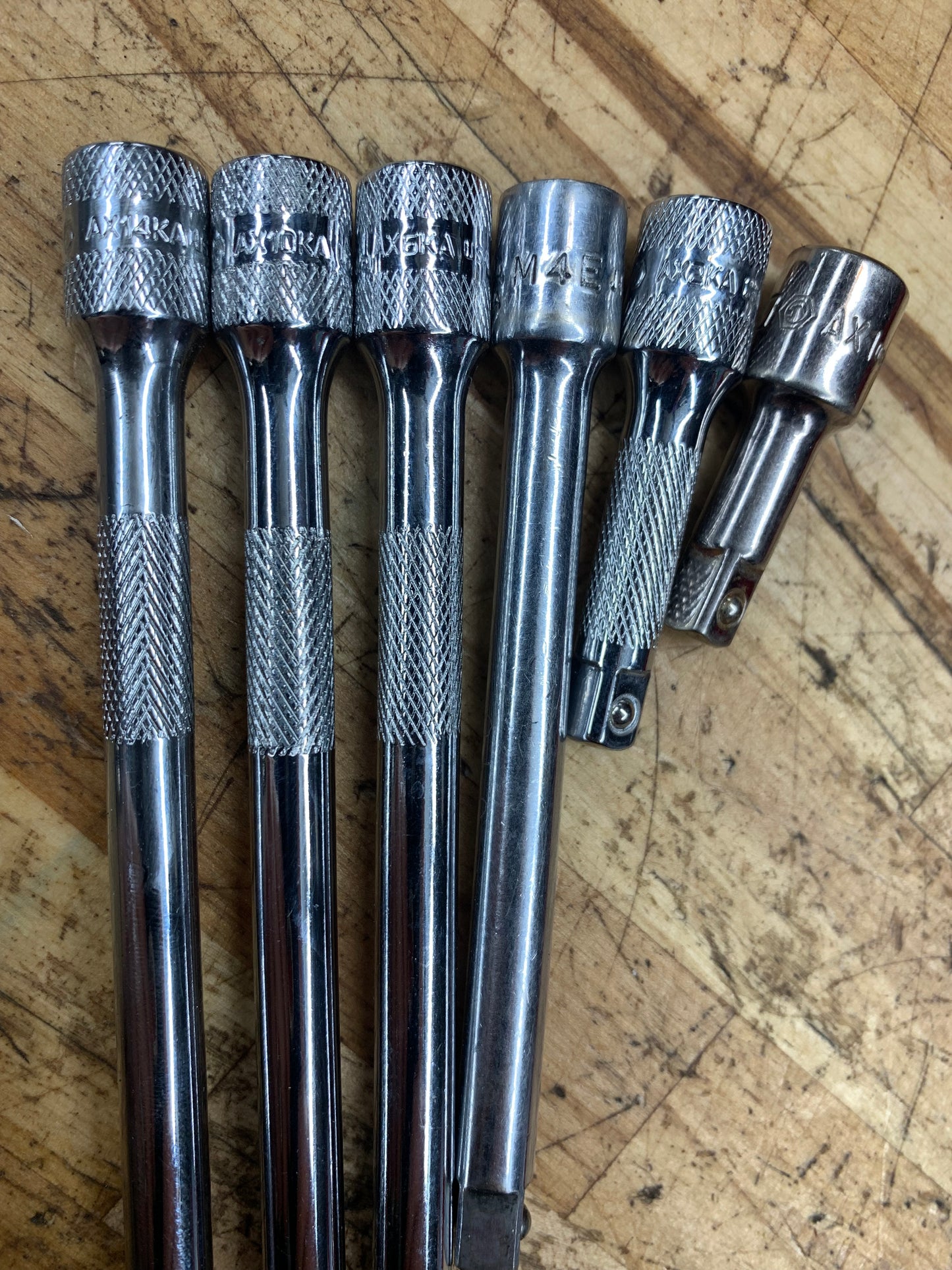 Matco* 1/4” Extension Tray Set 6pc USA SAXK6TA